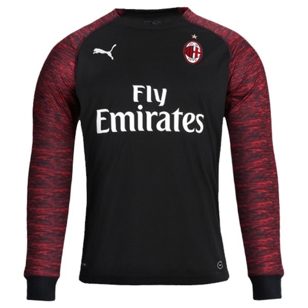 Camiseta AC Milan 3ª ML 2018-2019 Negro